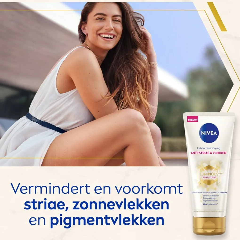 Nivea Bodycremes>Luminous630 Anti-Striae Bodycrème