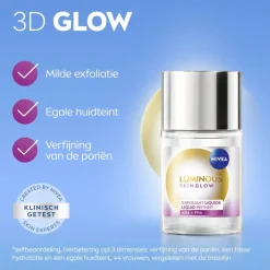 Nivea Skincare Serum>NIVEA Luminous630 Skin Glow Liquid Refiner Exfoliant