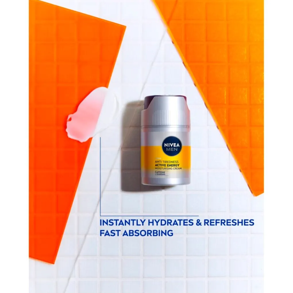 Nivea Men Gezichtscreme Mannen>Active Energy Hydraterende Dagcrème