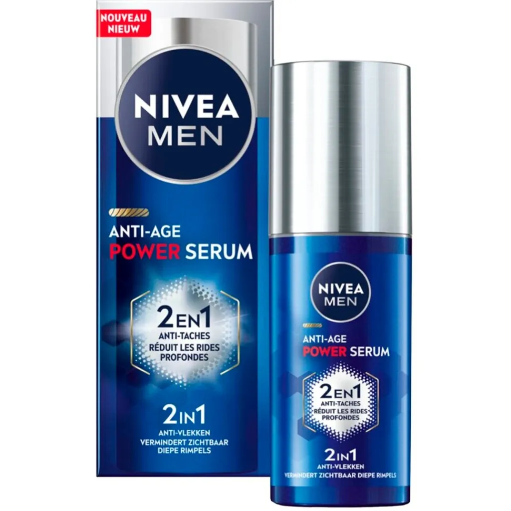 Nivea Men Gezichtsserum Mannen>Anti-Age 2-in-1 Power Serum