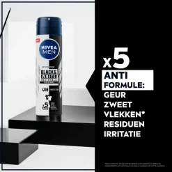 Nivea Men Deospray>Black & White Invisible Original Antitranspirant Spray