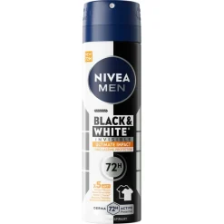 Nivea Men Deospray>Black & White Invisible Ultimate Impact Antitranspirant Spray