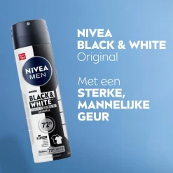 Nivea Men Deospray>Black & White Invisible Original Antitranspirant Spray