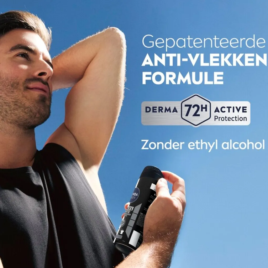 Nivea Men Deospray>Black & White Invisible Original Antitranspirant Spray