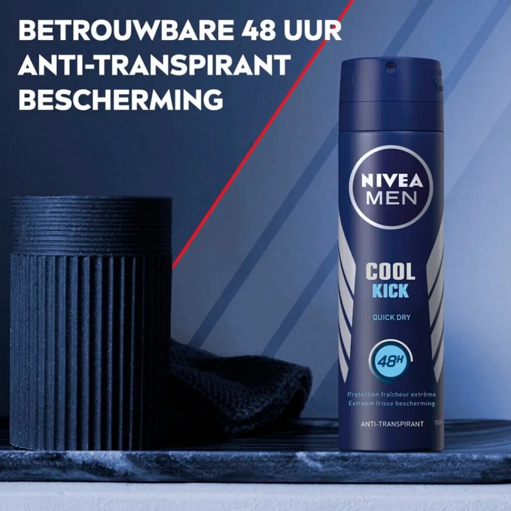 Nivea Men Deospray>Cool Kick Antitranspirant Spray