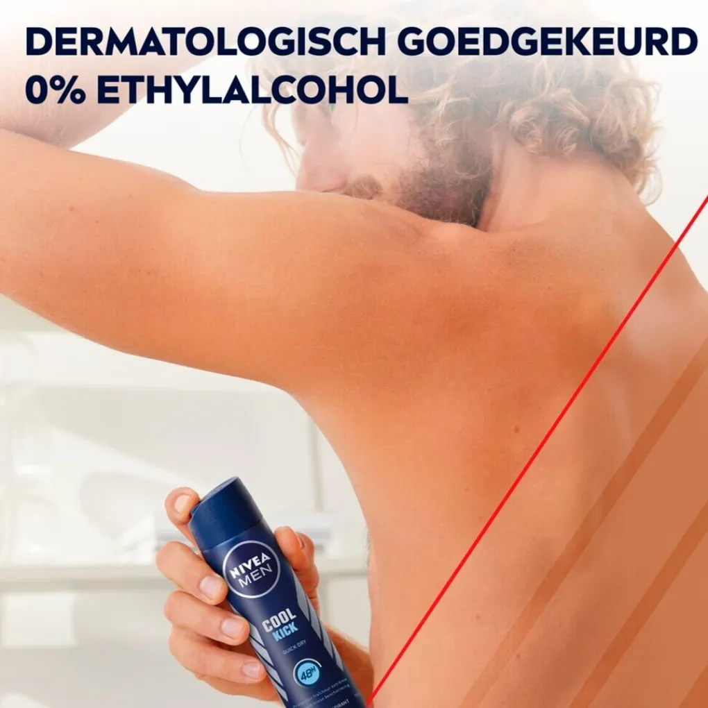 Nivea Men Deospray>Cool Kick Antitranspirant Spray