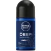 Nivea Men Deoroller>Deep Black Carbon Dark Wood Antitranspirant Roller