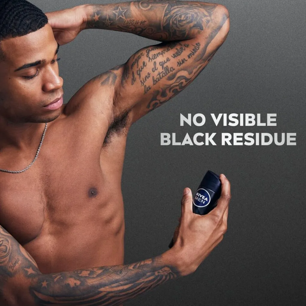 Nivea Men Deospray>Deep Black Carbon Dark Wood Antitranspirant Spray
