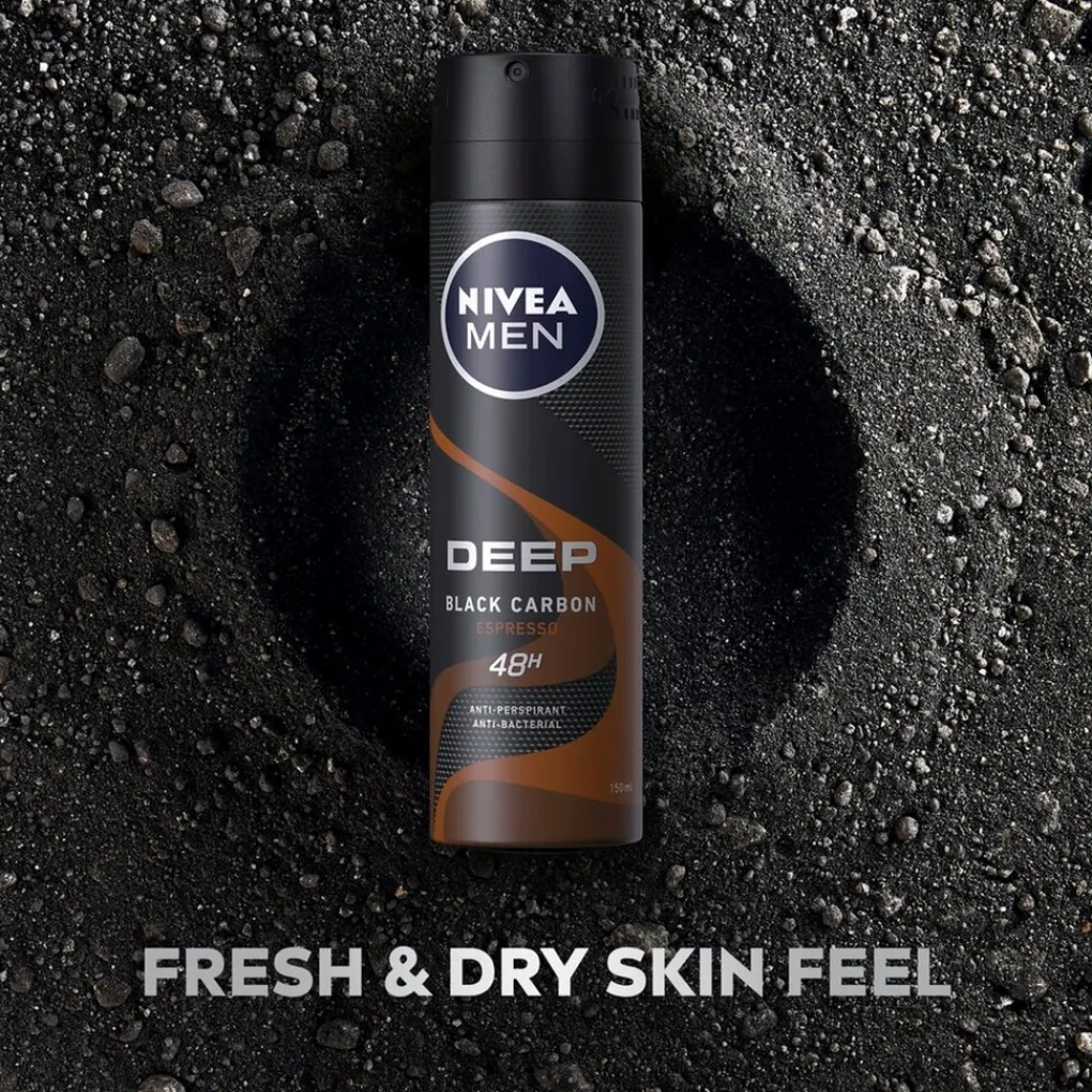 Nivea Men Deospray>Deep Espresso Antitranspirant Spray