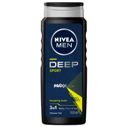 Nivea Men Shampoo|Douchegel>Deep Extreme Douchegel