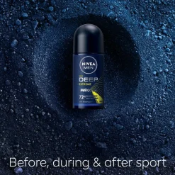 Nivea Men Deoroller>Deep Sport MaxxTech Antitranspirant Roller