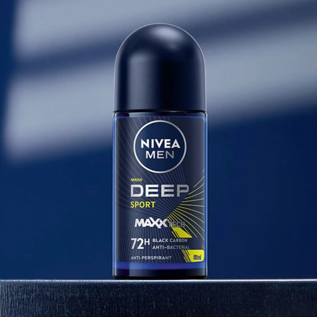 Nivea Men Deoroller>Deep Sport MaxxTech Antitranspirant Roller