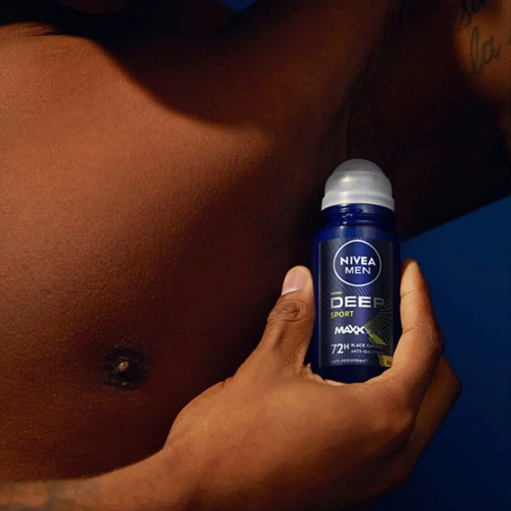 Nivea Men Deoroller>Deep Sport MaxxTech Antitranspirant Roller