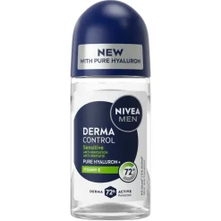 Nivea Men Deoroller>Derma Control Sensitive Antitranspirant Roller