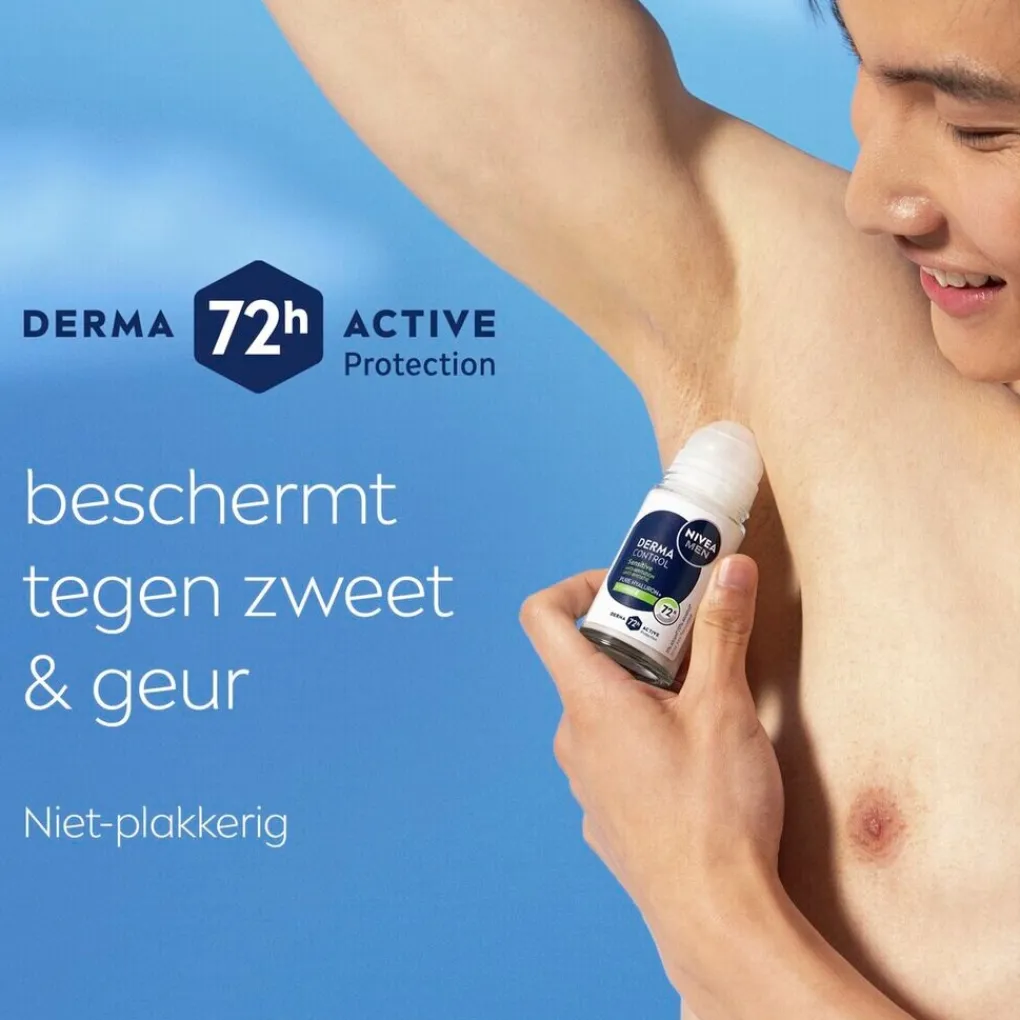 Nivea Men Deoroller>Derma Control Sensitive Antitranspirant Roller