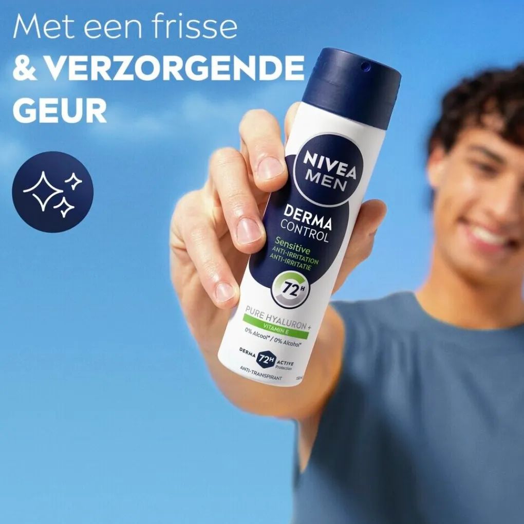 Nivea Men Deospray>Derma Control Sensitive Antitranspirant Spray