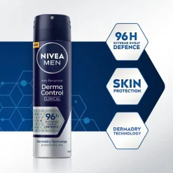 Nivea Men Deospray>Derma Dry Control Antitranspirant Spray