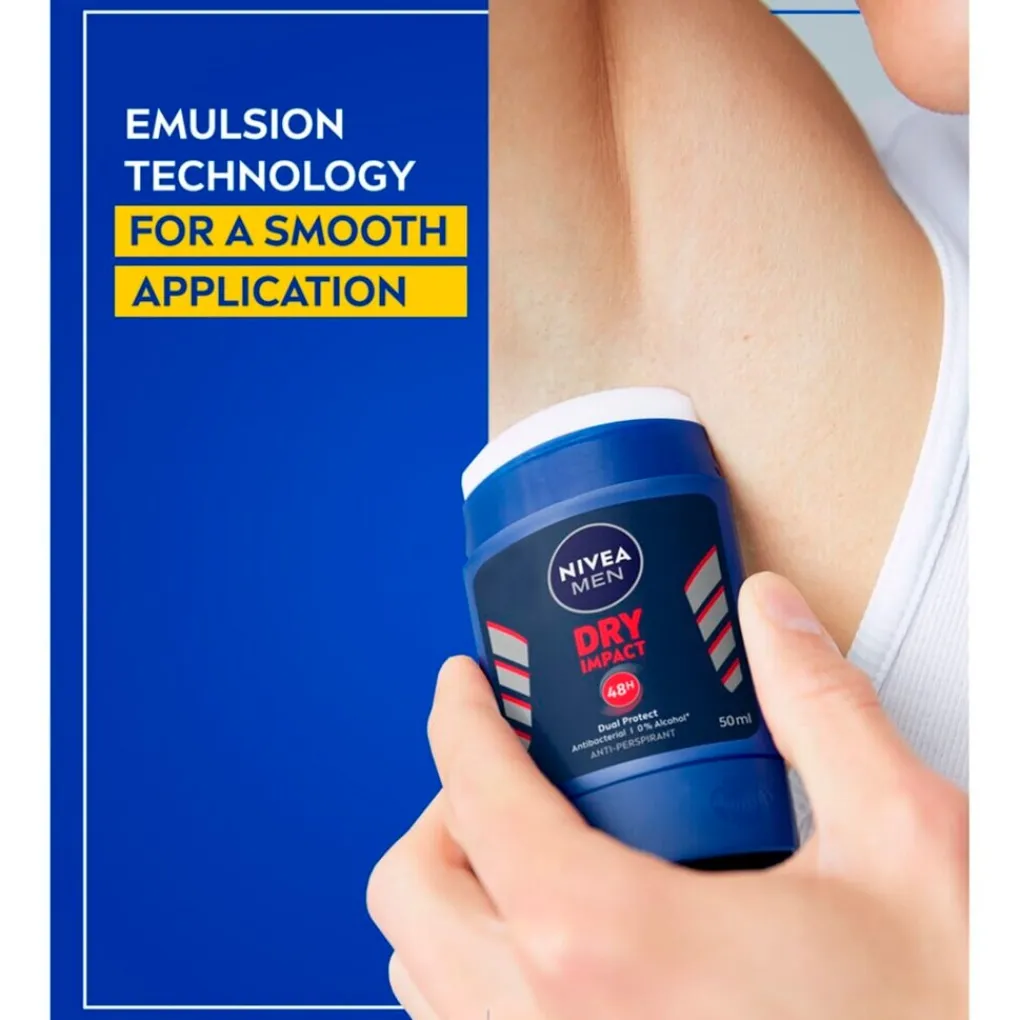 Nivea Men Deostick>Dry Impact Antitranspirant Stick
