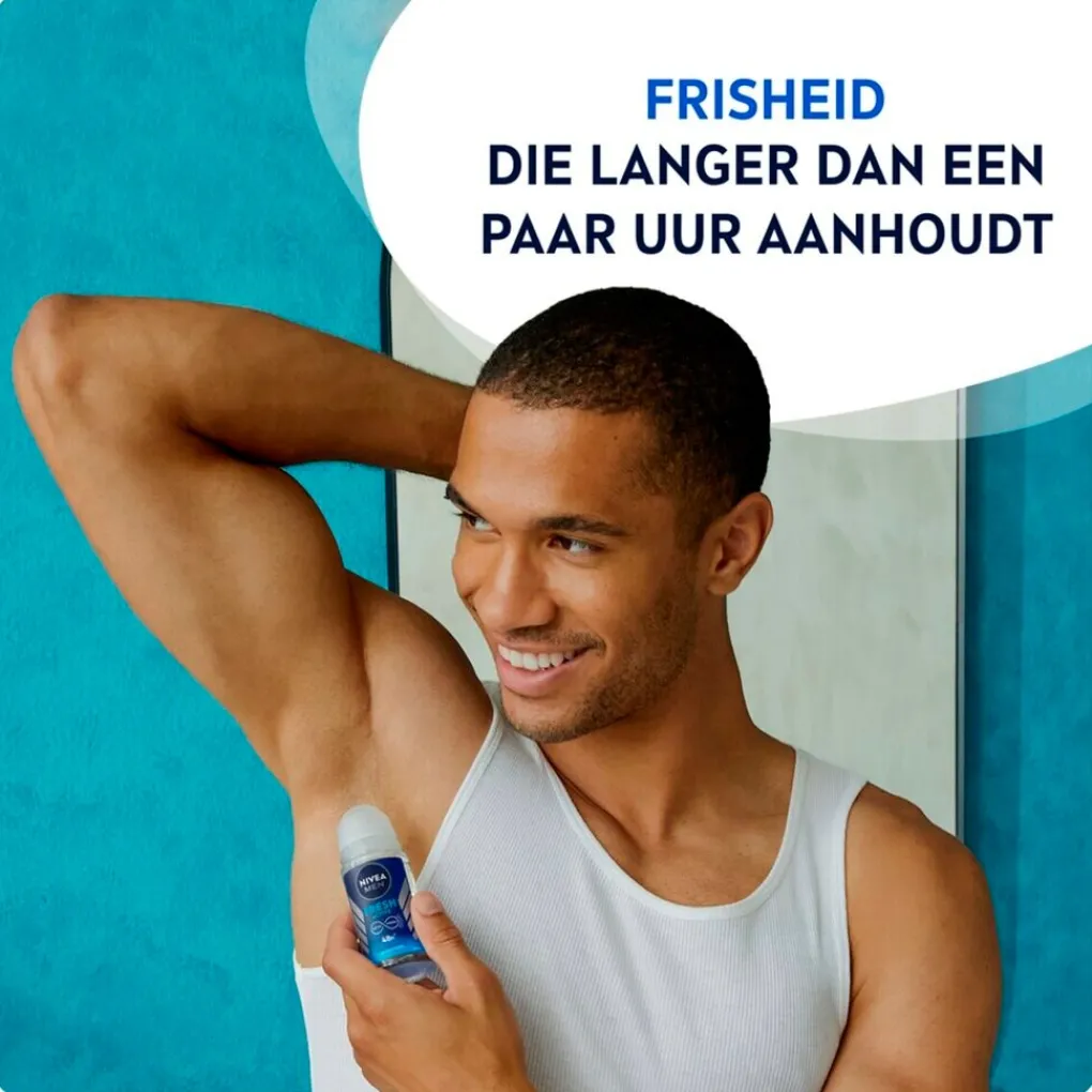 Nivea Men Deoroller>Fresh Active Antitranspirant Roller