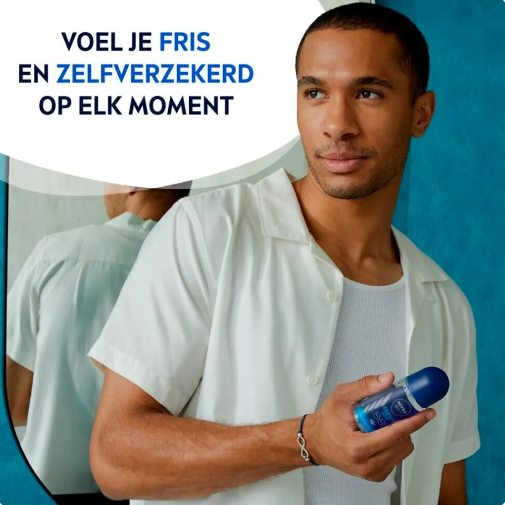 Nivea Men Deoroller>Fresh Active Antitranspirant Roller