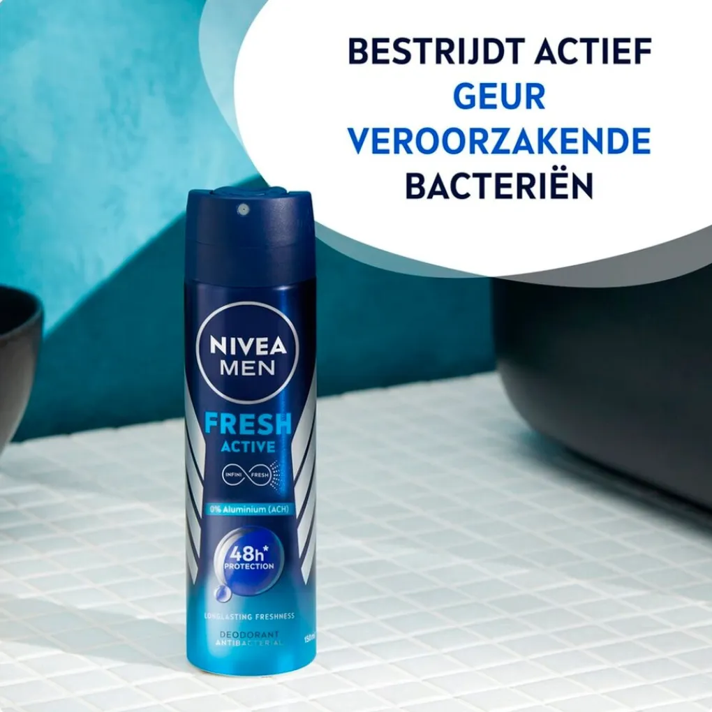 Nivea Men Deospray>Fresh Active Deodorant Spray