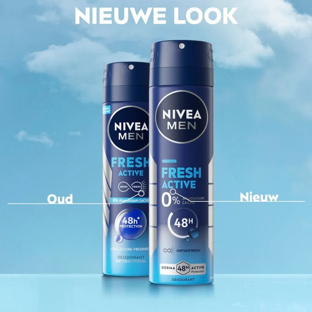 Nivea Men Deospray>Fresh Active Deodorant Spray