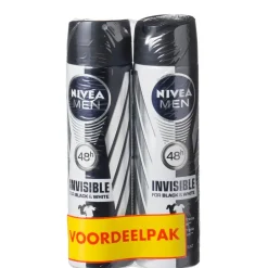 Nivea Men Deospray>Invisible For Black & White Deodorant Spray