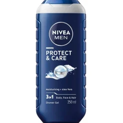 Nivea Men Shampoo|Douchegel>Protect & Care 3-in-1 Douchegel