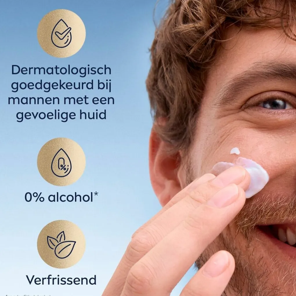 Nivea Men Baardverzorging|Gezichtscreme Mannen>Sensitive Huid & Stoppelbaard Gezichtsgel