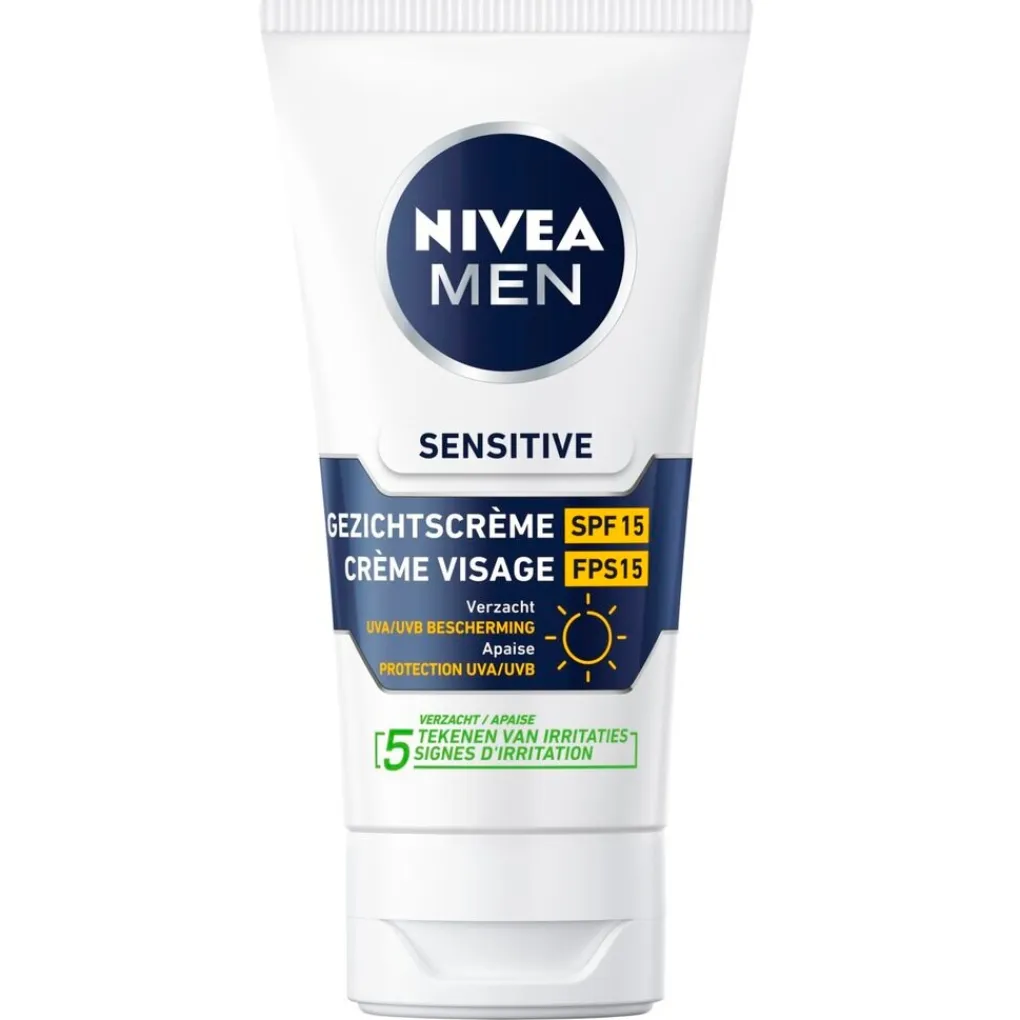Nivea Men Gezichtscreme Mannen>Sensitive SPF15 Gezichtscrème