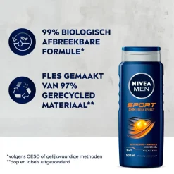 Nivea Men Douchegel>Sport 24H Fresh Effect Douchegel