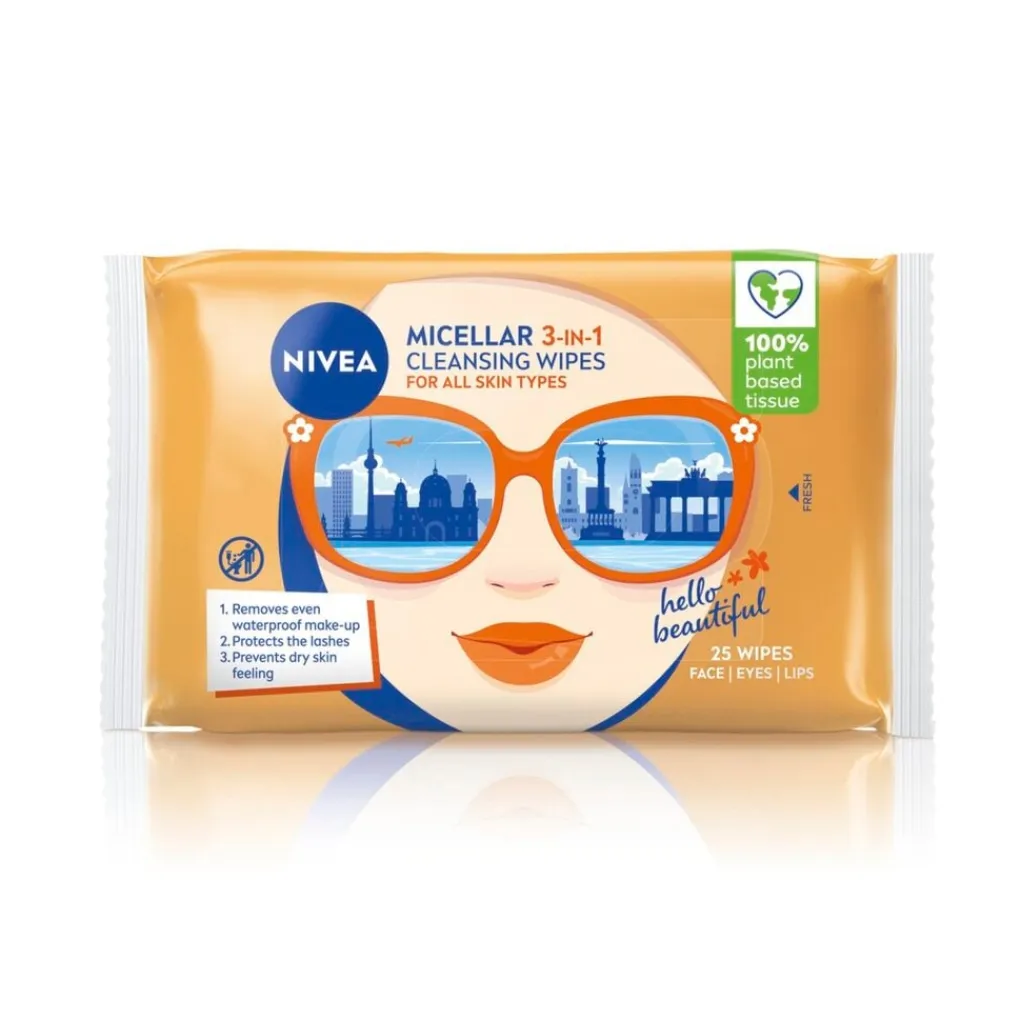 Nivea Skincare Gezichtsreiniging>NIVEA Micellar 3-In-1 Reinigingsdoekjes