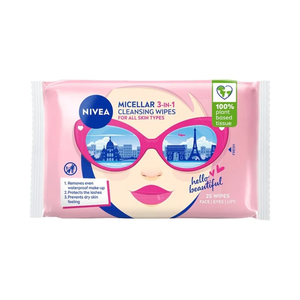 Nivea Skincare Gezichtsreiniging>NIVEA Micellar 3-In-1 Reinigingsdoekjes