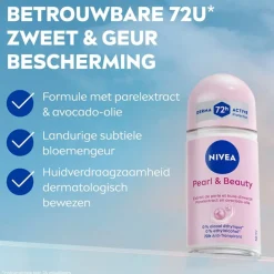 Nivea Deoroller>Pearl & Beauty Antitranspirant Roller