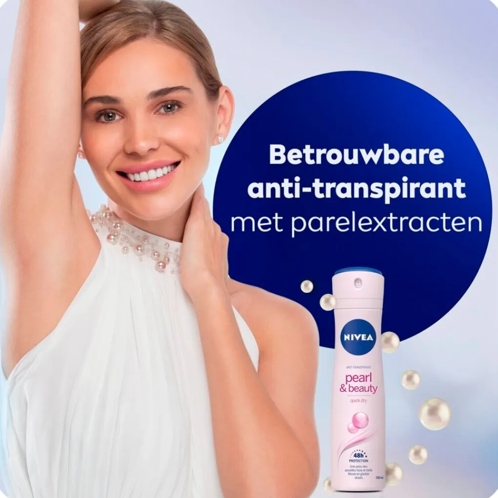 Nivea Deospray>Pearl & Beauty Deodorant Spray