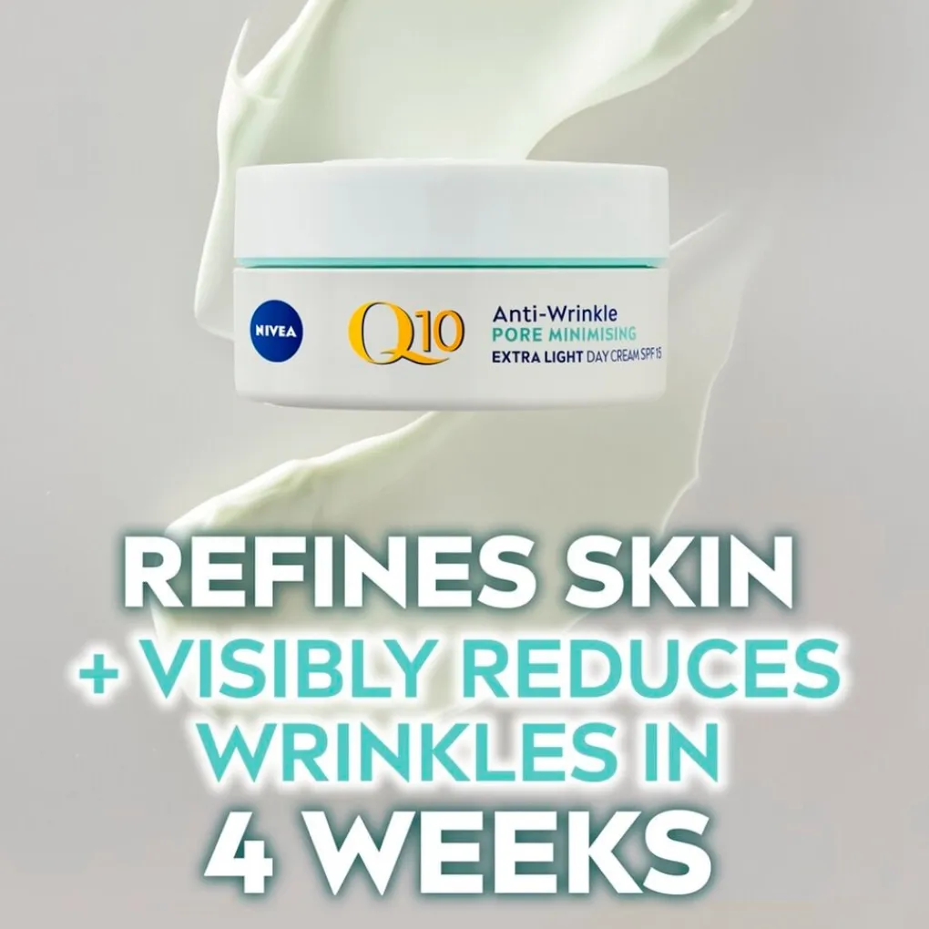 Nivea Skincare Dagcreme>NIVEA Q10 Power Anti-Rimpel Porie Verfijnende Extra Lichte Dagcrème