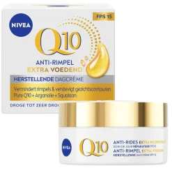 Nivea Skincare Dagcreme>NIVEA Q10 Power +Extra Voedende Anti-Rimpel Dagcrème