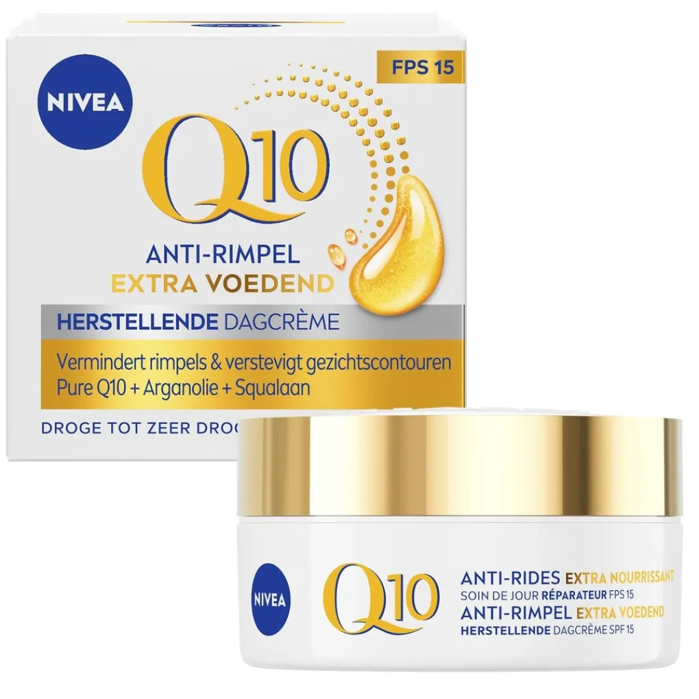 Nivea Skincare Dagcreme>NIVEA Q10 Power +Extra Voedende Anti-Rimpel Dagcrème