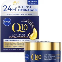 Nivea Skincare Nachtcreme>NIVEA Q10 Power Extra Voedende Anti-Rimpel Nachtcrème