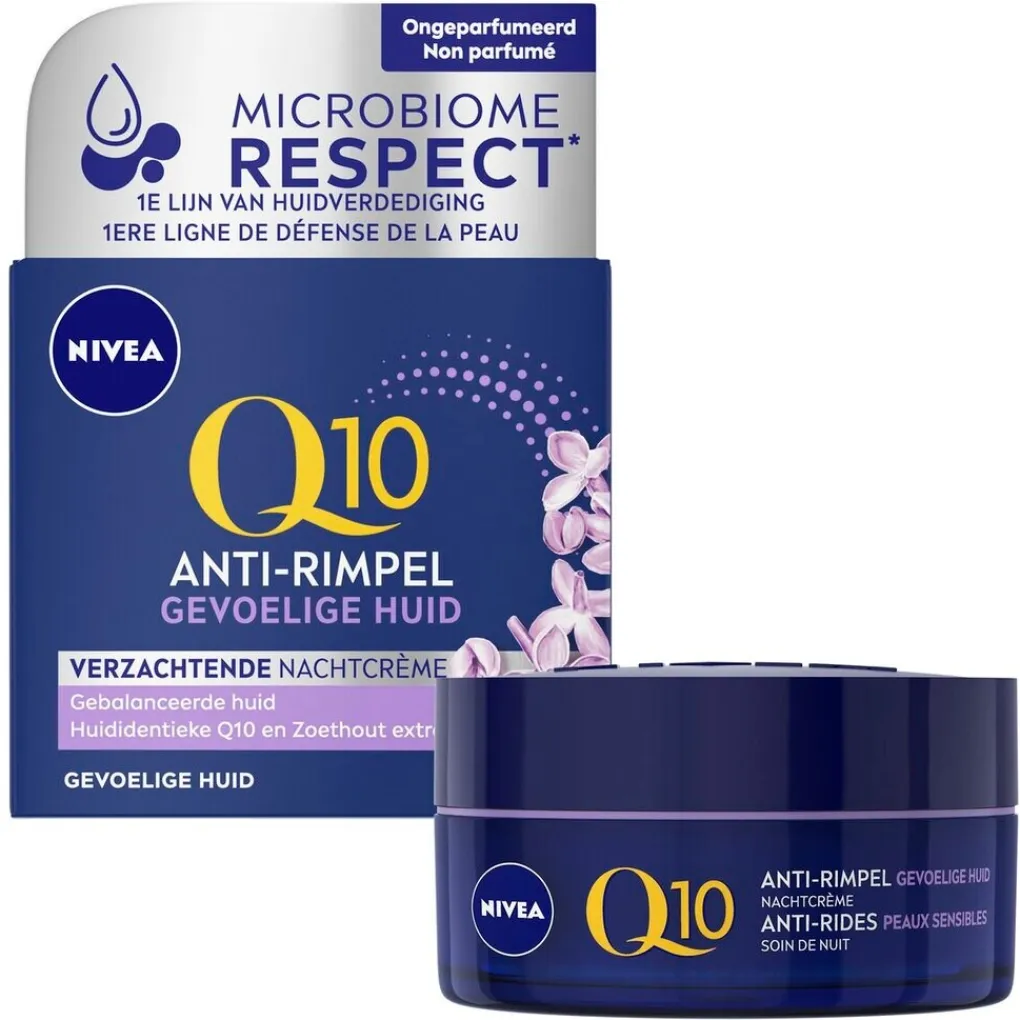 Nivea Skincare Nachtcreme>NIVEA Q10 Power Sensitive Anti-Rimpel Nachtcrème