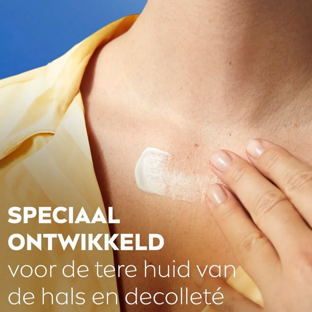 Nivea Bodycremes|Dagcreme>Q10 Verstevigend + Anti-Rimpel Crème voor Hals en Decolleté