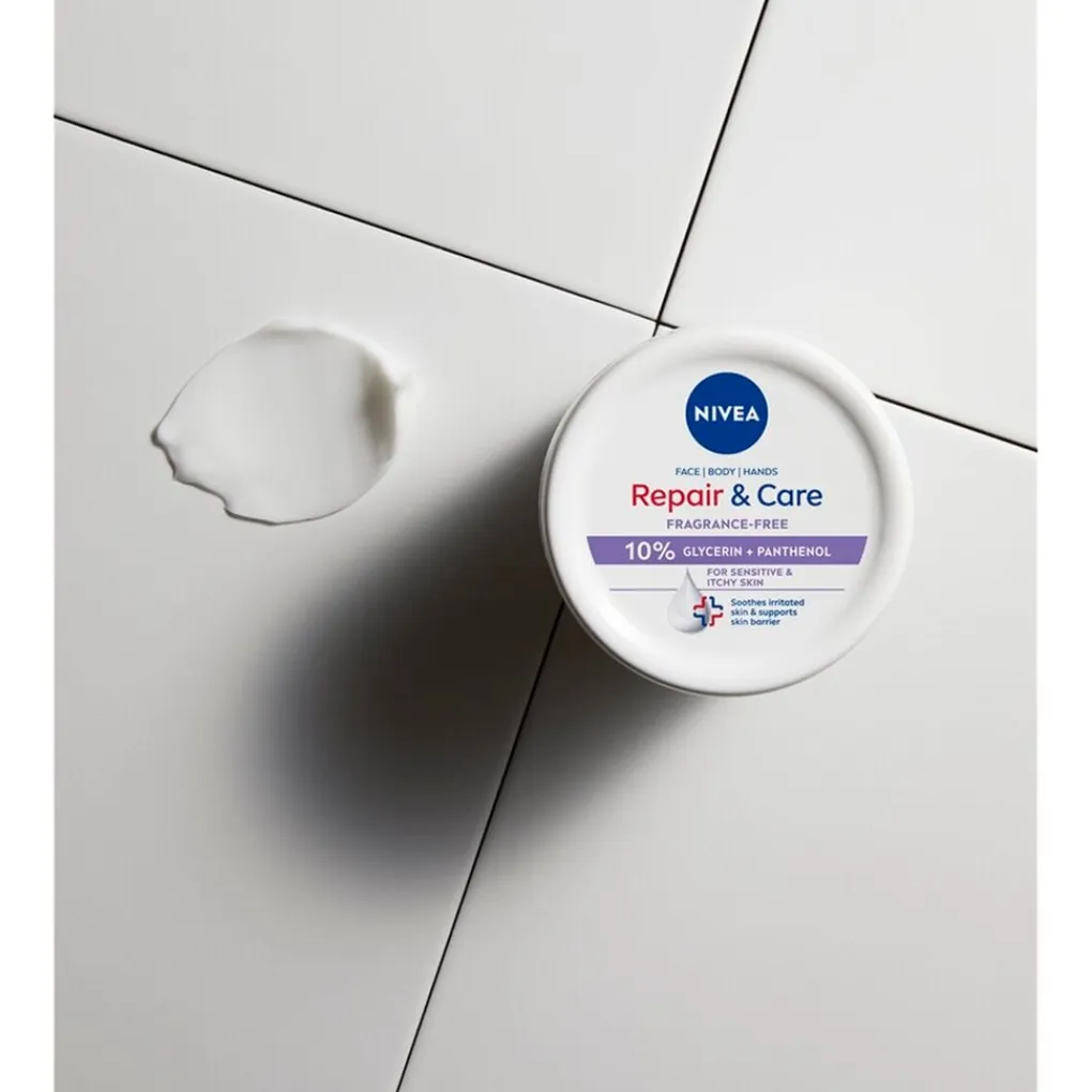 Nivea Bodycremes>Repair & Care Fragrance Free Bodycrème