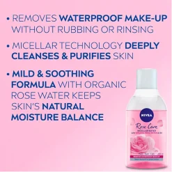 Nivea Skincare Gezichtsreiniging>NIVEA Rose Care Micellair Rozenwater met Olie