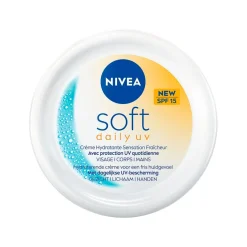 Nivea Bodycremes>Soft Daily Uv SPF15 Crème