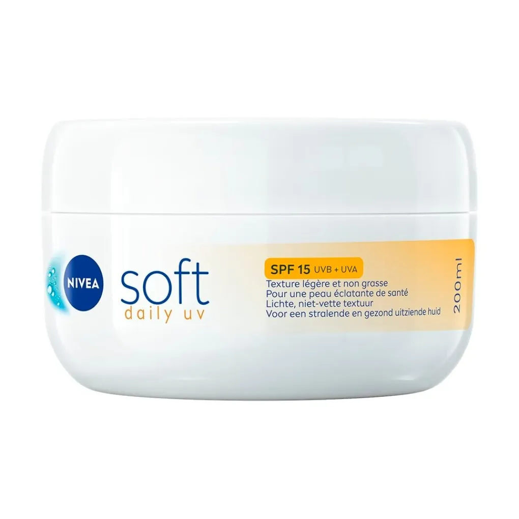 Nivea Bodycremes>Soft Daily Uv SPF15 Crème