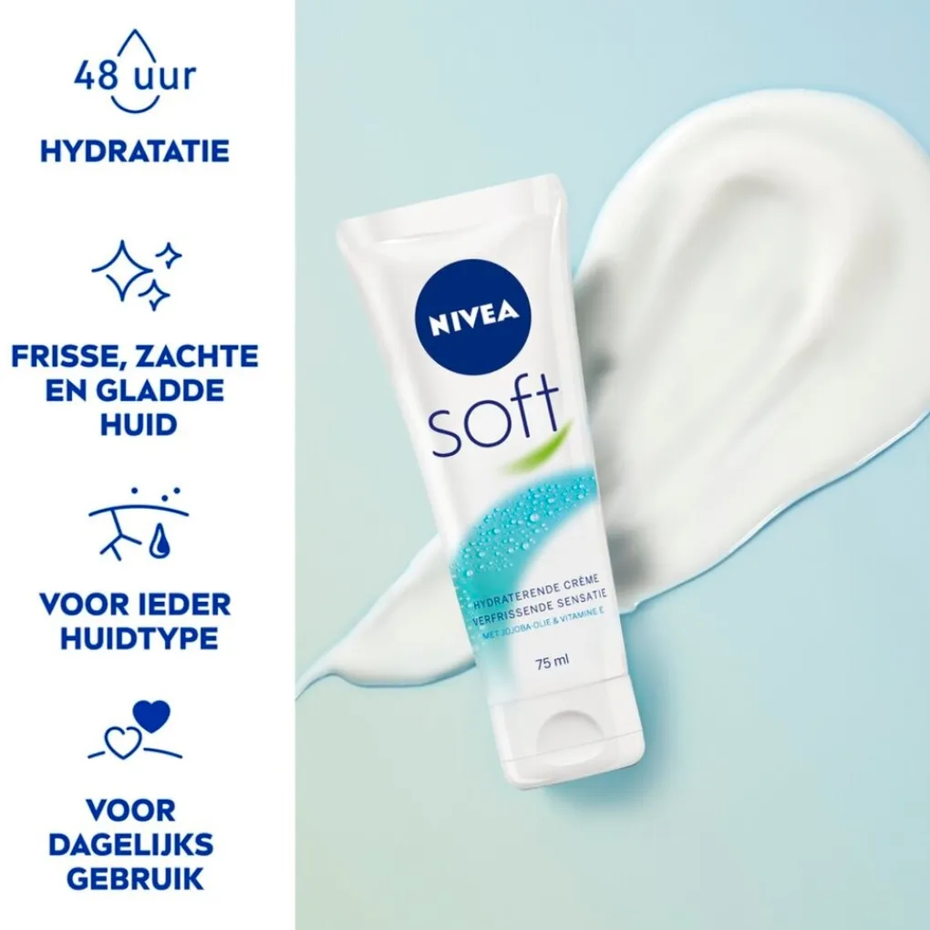 Nivea Handcrèmes|Bodycremes>Soft Hydraterende Crème
