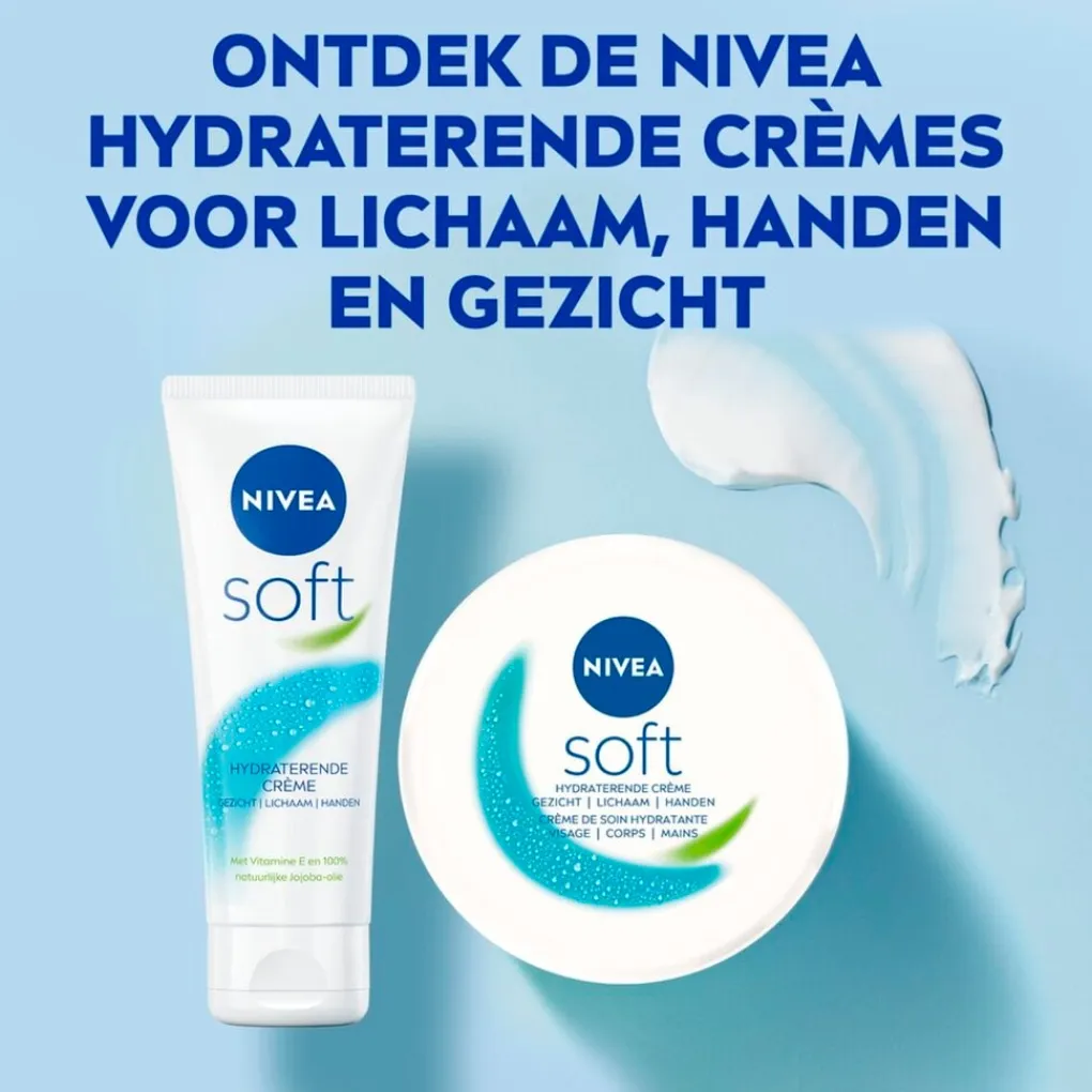 Nivea Handcrèmes|Bodycremes>Soft Hydraterende Crème