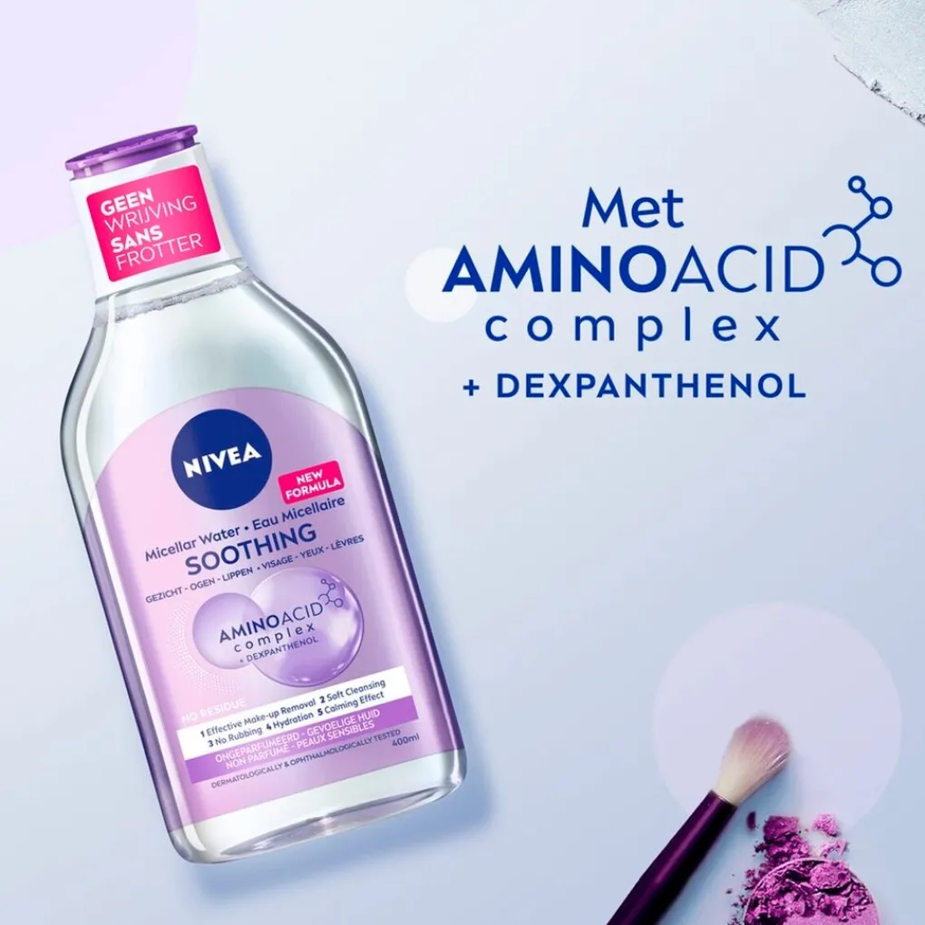 Nivea Skincare Gezichtsreiniging>NIVEA Soothing Micellair Water