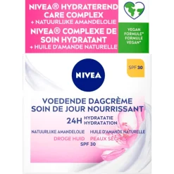 Nivea Skincare Dagcreme>NIVEA SPF30 24H Hydration Voedende Dagcrème