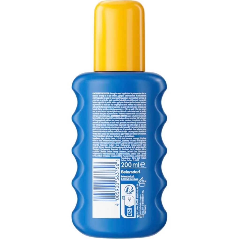 Nivea Sun Zonnebrand>Kids Protect & Hydrate SPF50+ Zonnebrandspray